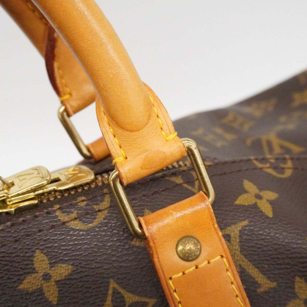 LOUIS VUITTON Brown Monogram Boston Bag - Picture 14 of 15